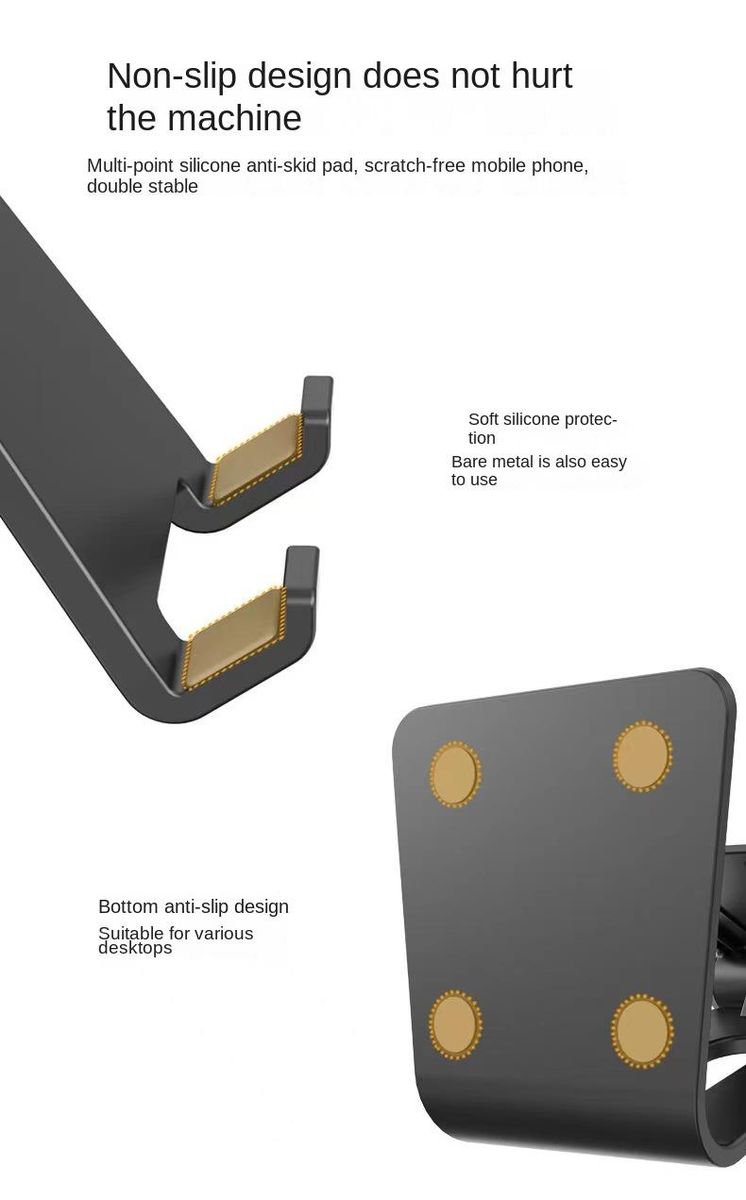 Phone stand Foldable retractable stand