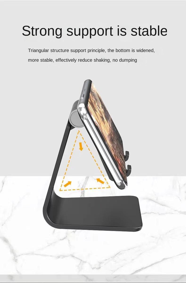 Phone stand Foldable retractable stand