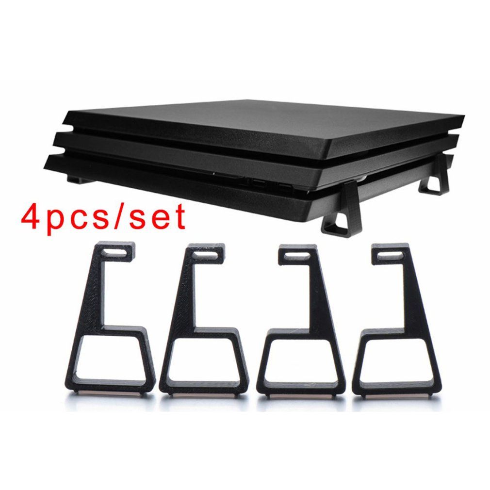 For PS4 Accessories Bracket For Playstation 4 For PS4 For Slim Pro Feet Stand-black