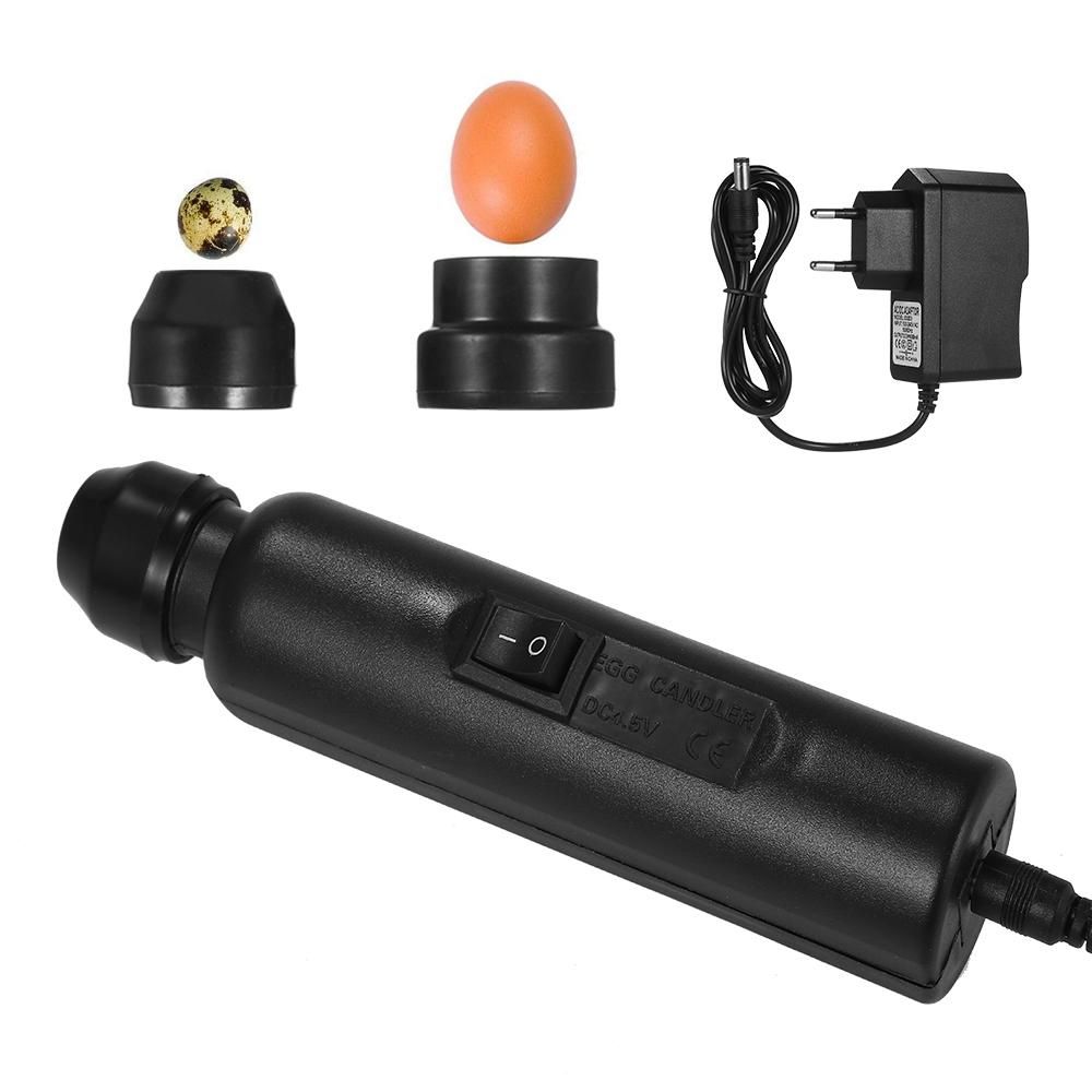 Bright Cool LED Light Egg Candler Tester Incubator Warehouse Exclusive Power by Power Supply Only