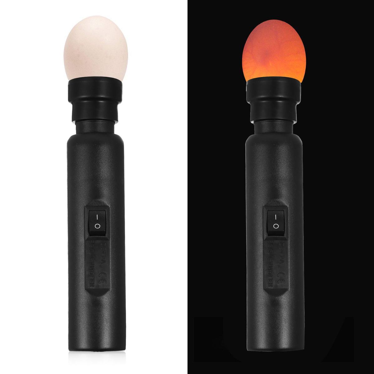 Bright Cool LED Light Egg Candler Tester Incubator Warehouse Exclusive Power by Power Supply Only