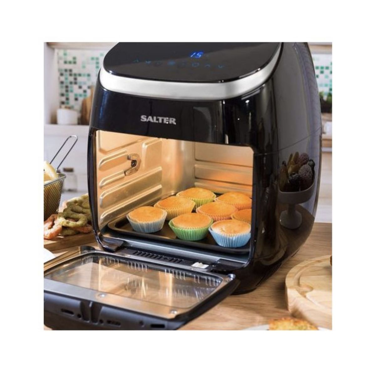 11L Aerocook Pro XL Digital Air Fryer With Rotisserie