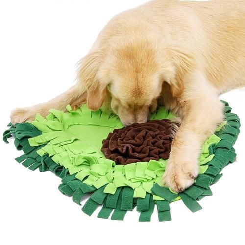 Pet Dog Snuffle Mat Dogs Leak Food Anti Choking Pad Cat Dog Training Blanket Nose Work Toy Pet Slowing Feeding Intelligence Mat