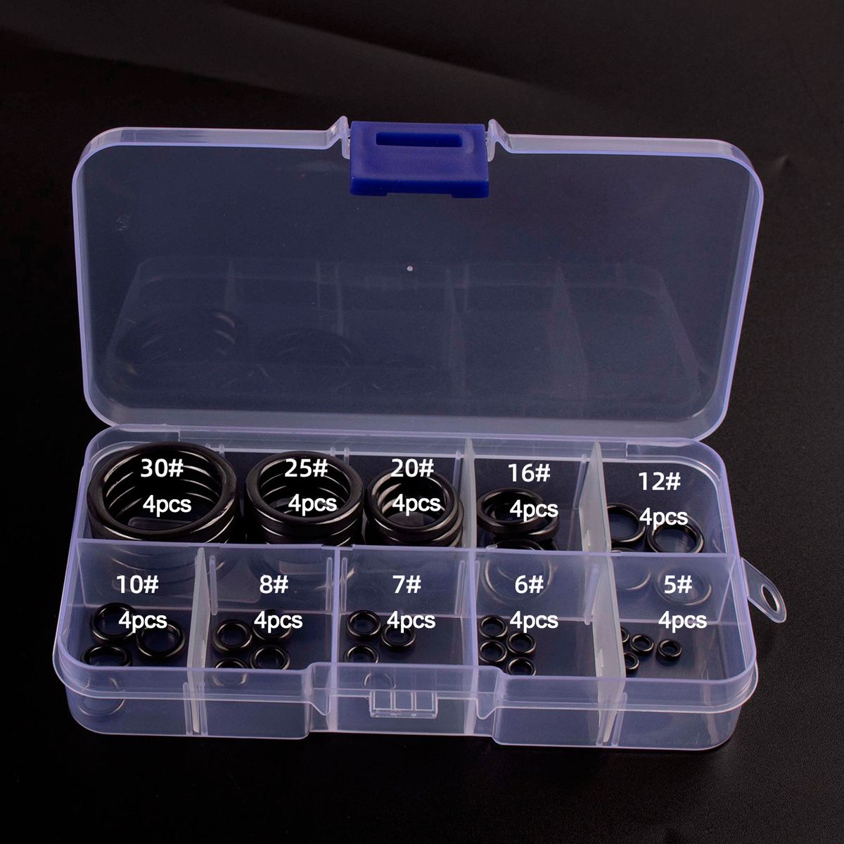 Fishing Rod Guide Repair Kit 40pcs Ceramic Guide Rings