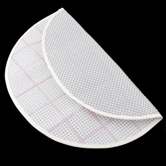 2x Round Latch Hook Rug Canvas Rug Hooking Mesh Canvas Carpet Craft