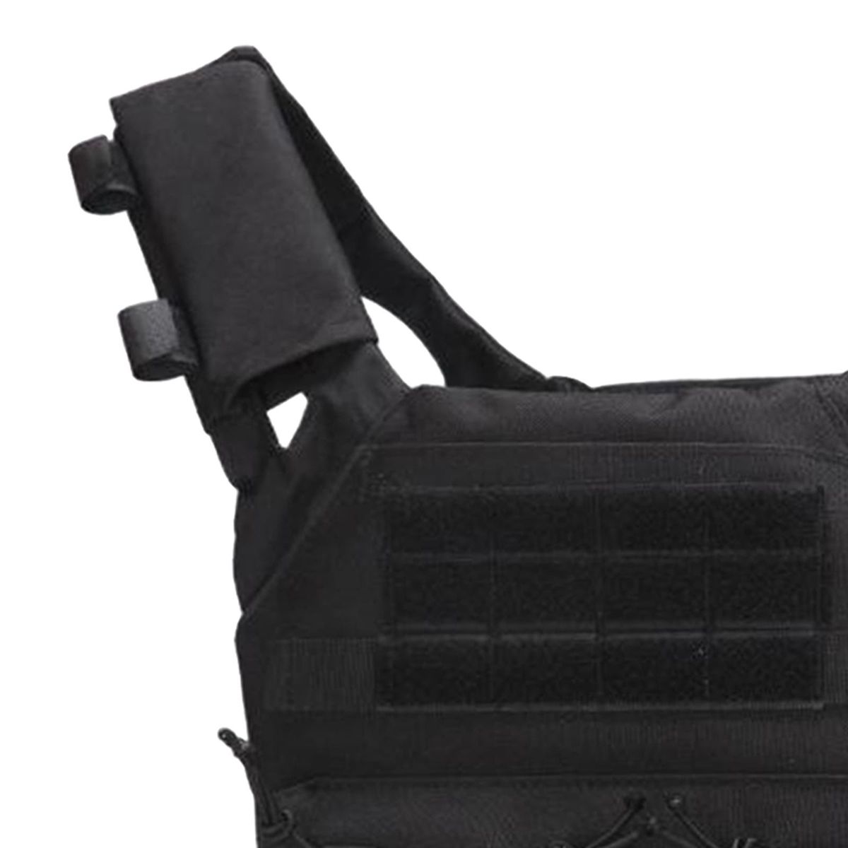 Mens Gaming Vest  Vest Multiple Pouches  Training Black