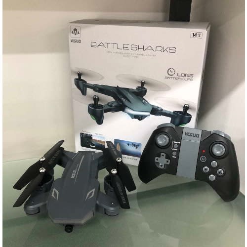 Wifi Fpv 4k Hd Dual Camera Drone With 2 Batteries 50x Zoom Optical Flow Quadcopter