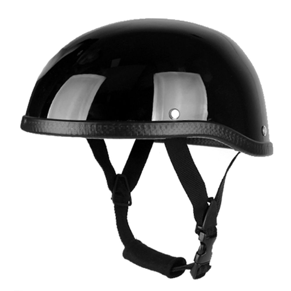 Retro Style Motorcycle Half Helmet ABS+Cotton Plastic Cap-