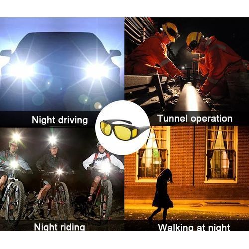 Night Vision UV Protection Sunglasses Anti-Glare Goggles