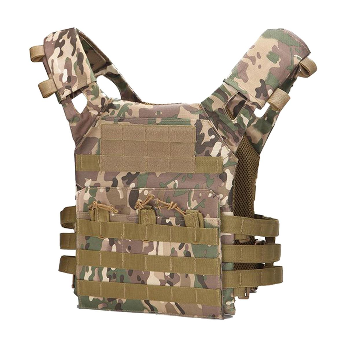 Mens Gaming Vest  Vest Multiple Pouches  Training CP