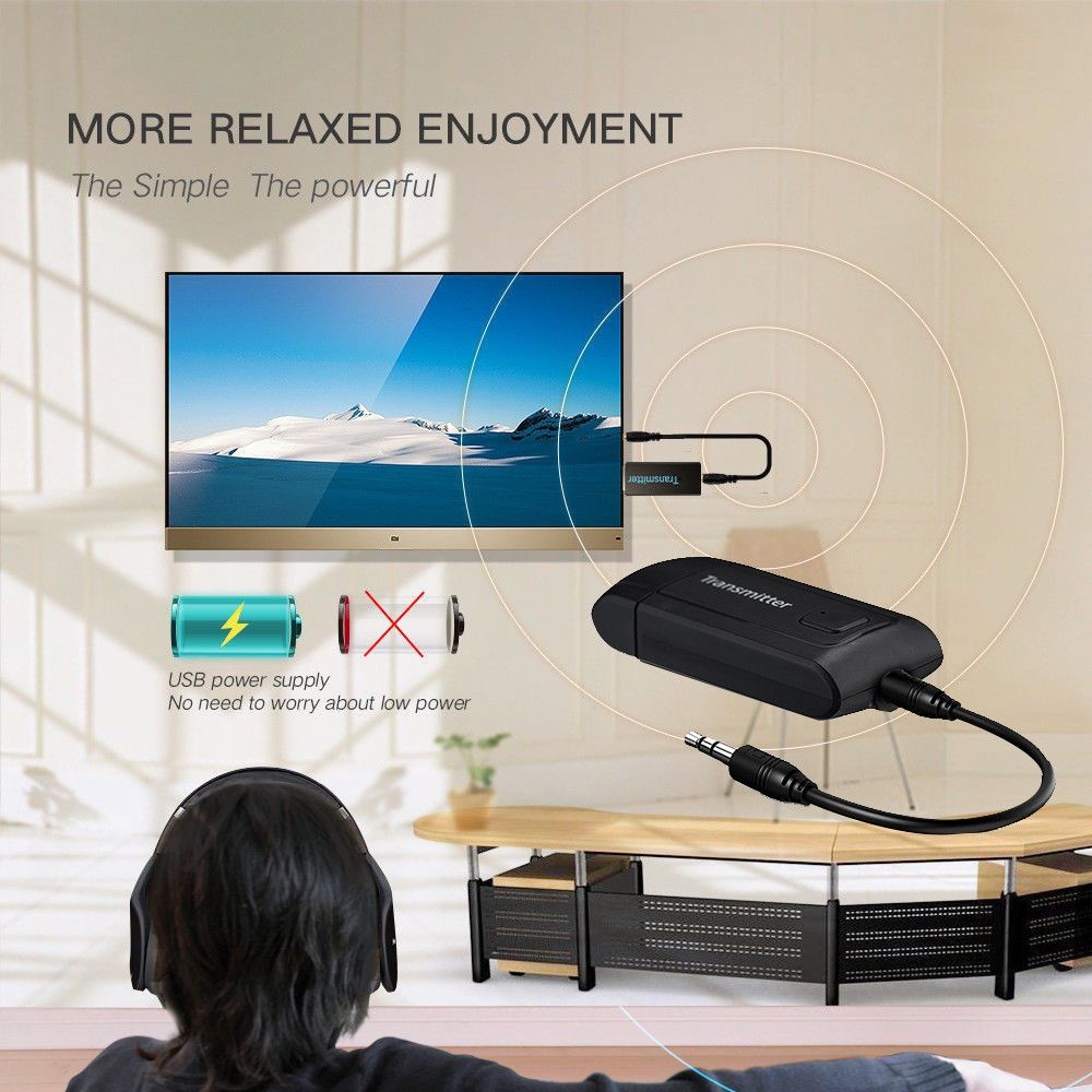 Connect Your Headphone To TV Without Wire