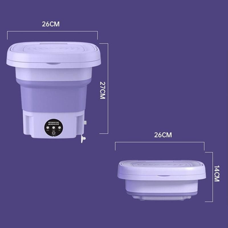 Foldable Washer Portable Mini Socks Underwear Panties Washer