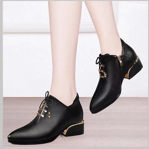 Formal Shoes / Leather Shoes  Mens Leather Shoes -Black