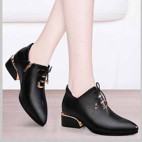 Formal Shoes / Leather Shoes  Mens Leather Shoes -Black