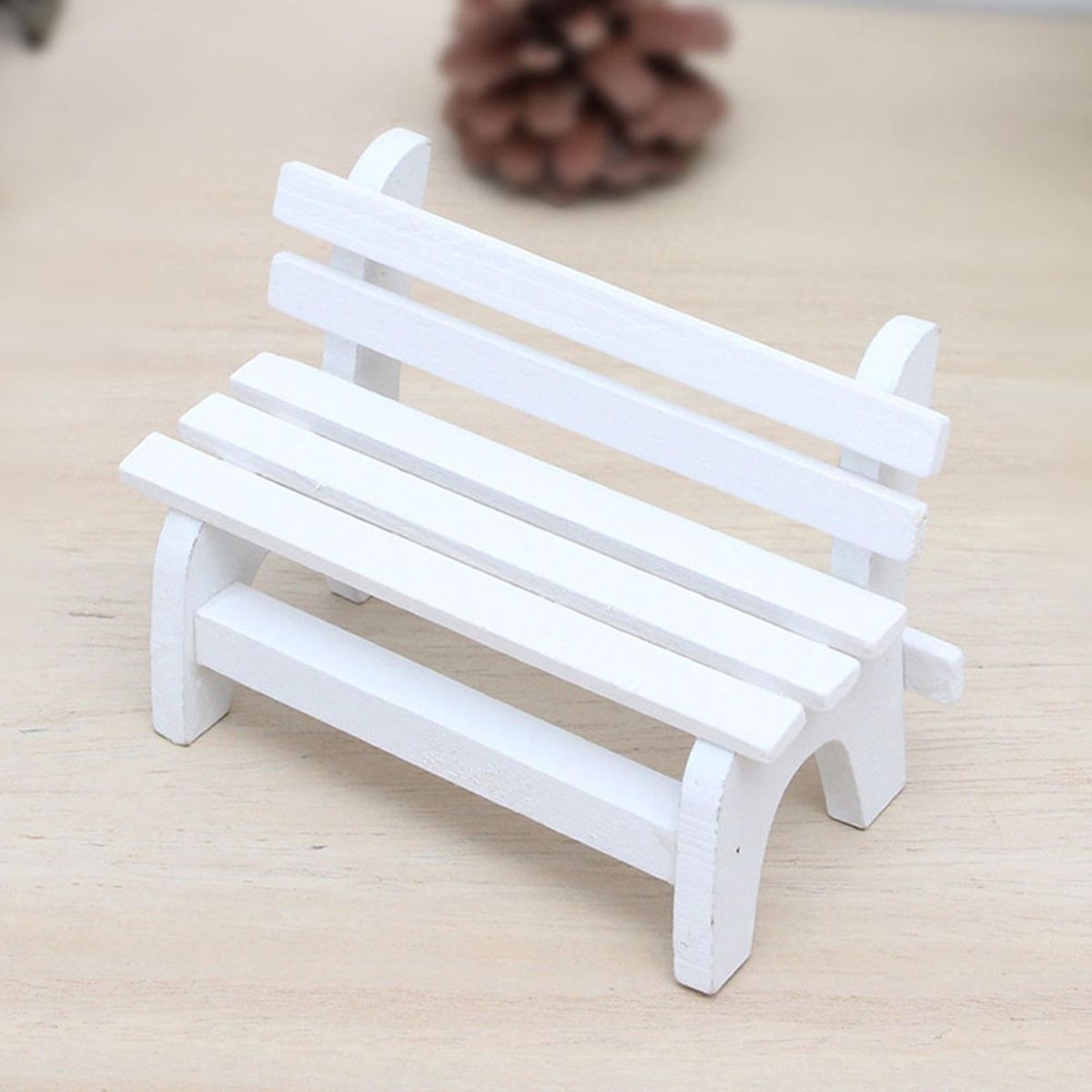 Chair Mould Wooden Mini White Chair White