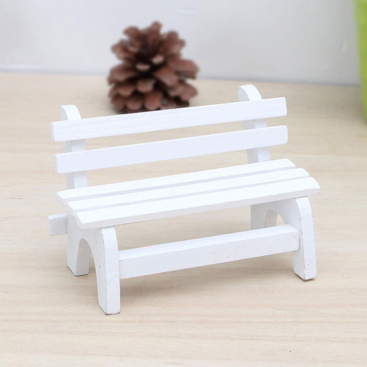 Chair Mould Wooden Mini White Chair White