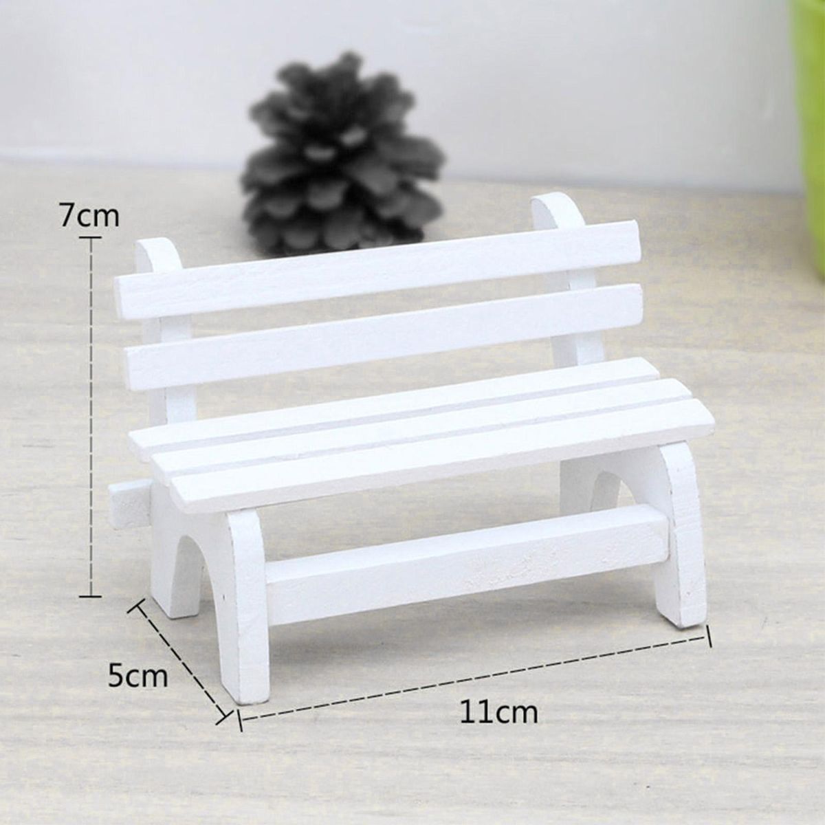 Chair Mould Wooden Mini White Chair White