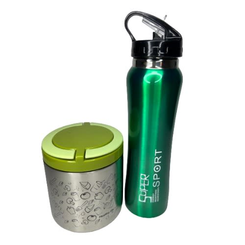Children Food Flask And Water Bottle