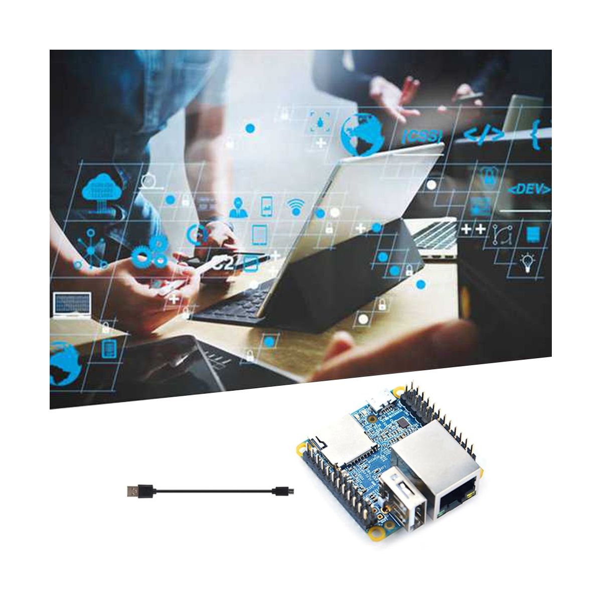 For NanoPi NEO V1.4 256MB RAM Allwinger Development Board wi