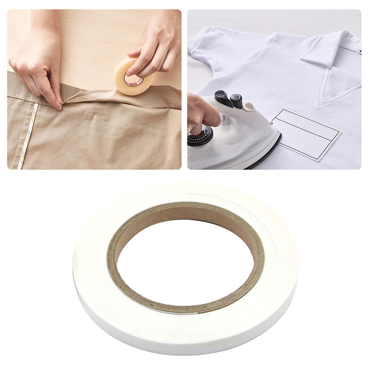 Double Sided Fabric Tape Sewing Fastener Sticky Tape For