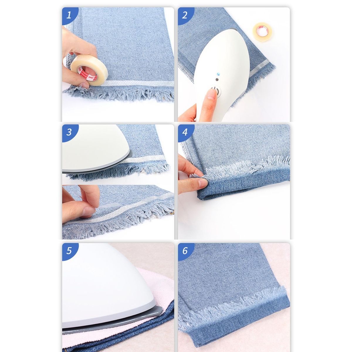 Double Sided Fabric Tape Sewing Fastener Sticky Tape For