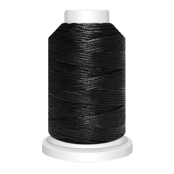 1mm Polyester Waxed Thread Cord For Leather Canvas Tent Sewing Black