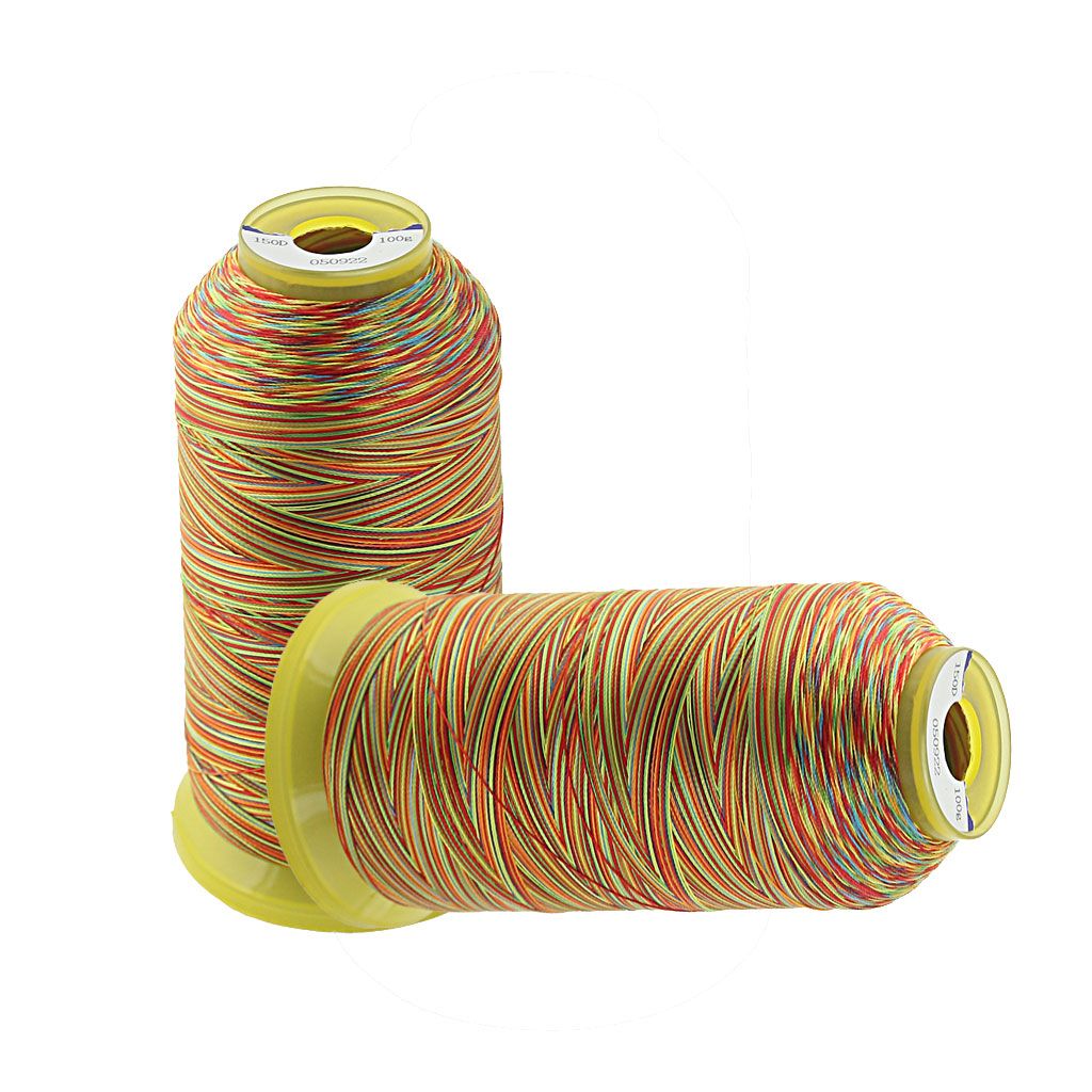 Spool Of Multicolor 150D Leather Sewing DIY Handwork  Thread Cord