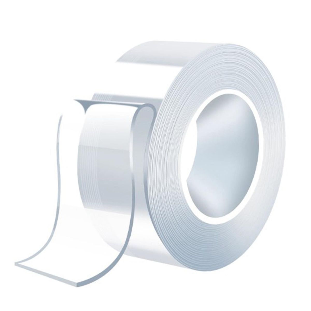 Acrylic Bubble Blowing Double Sided Tape Transparent Color Interesting