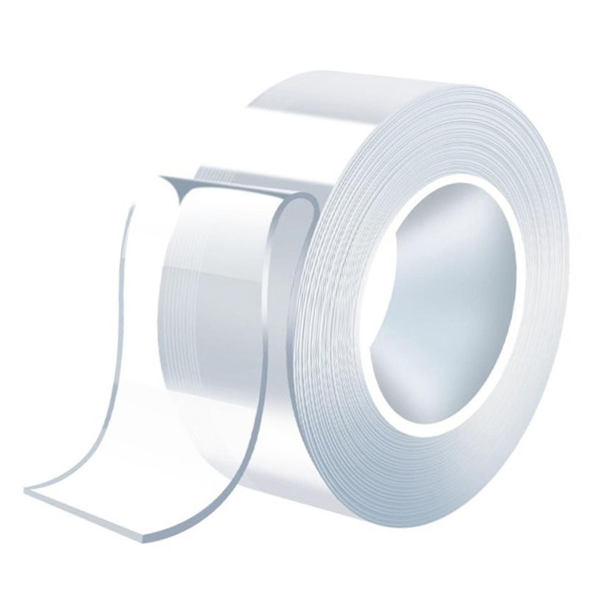 Acrylic Bubble Blowing Double Sided Tape Transparent Color Interesting