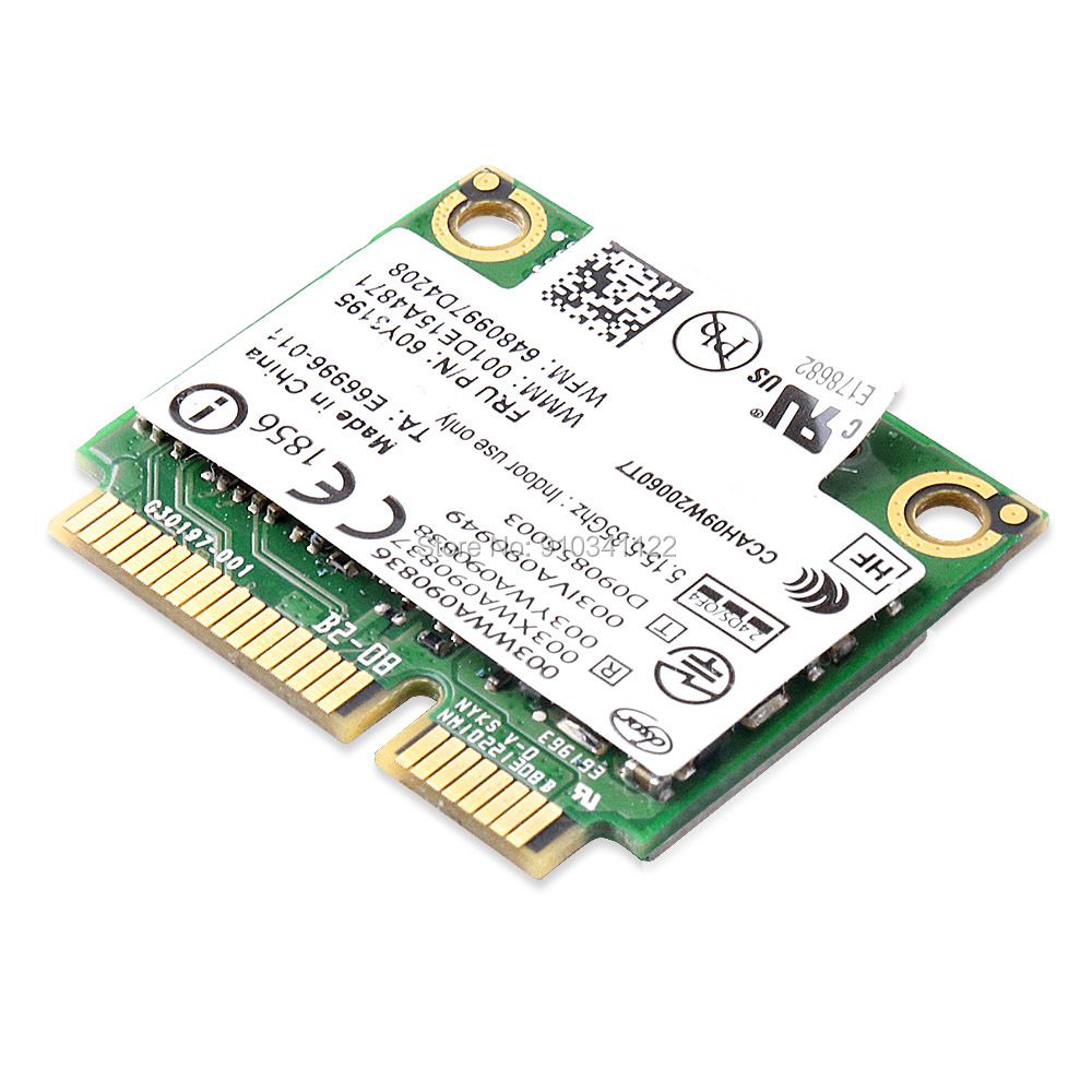 WiFi Card 300M 802.11a B G N Mini PCI-E For Intel 6250