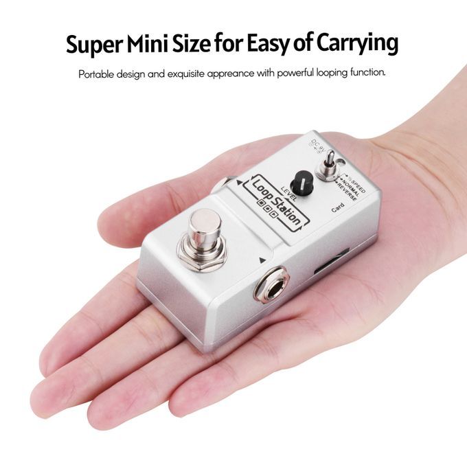Loop Station Mini Guitar Looper Effect Pedal 10 Minutes