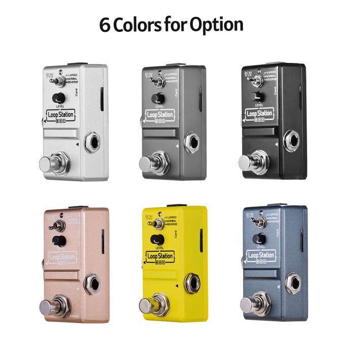 Loop Station Mini Guitar Looper Effect Pedal 10 Minutes