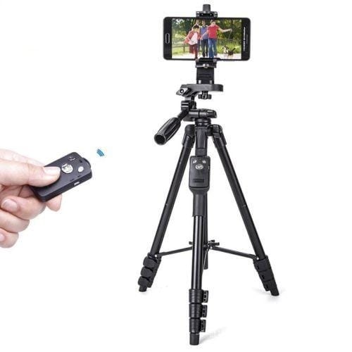 Mobile Tripod Stand Holder With Remote Control Shutter