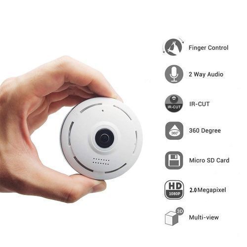 Security Wifi Security IP Camera 360° 2MP Panoramic Hidden 1080P