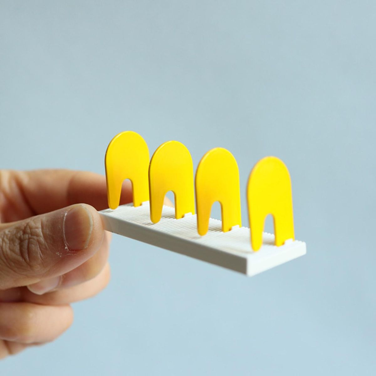 Mini Book Shelf Model Doll House Desk Book Rack Yellow