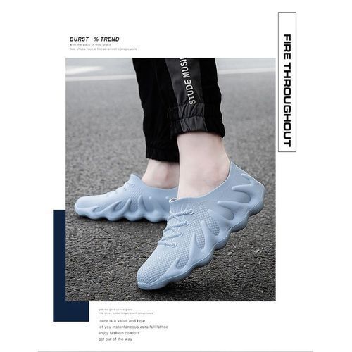 Rain Shoes Rain Footwear Women's Short Rubber Wear Non-slip Waterproof Blue