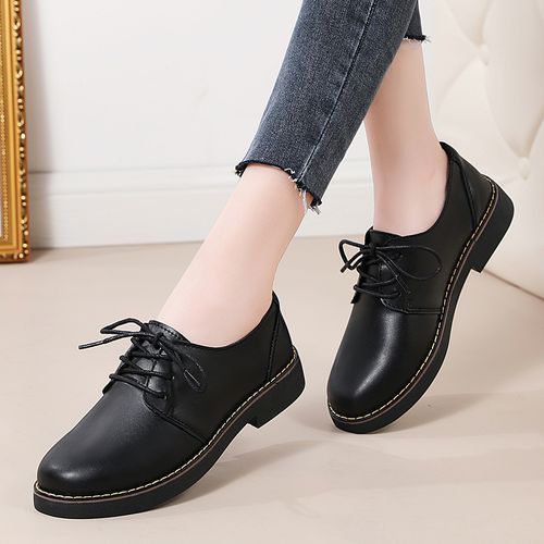 Women's Oxfords Leather Half Formal Dress Shoes