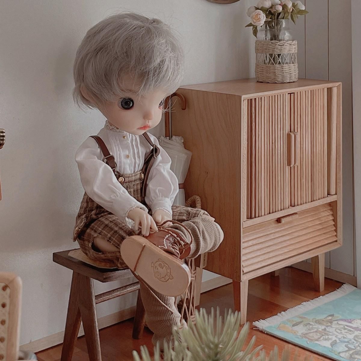 16 Bjd Ob11 Miniature Furniture Mini Model Side TableLow Stool A
