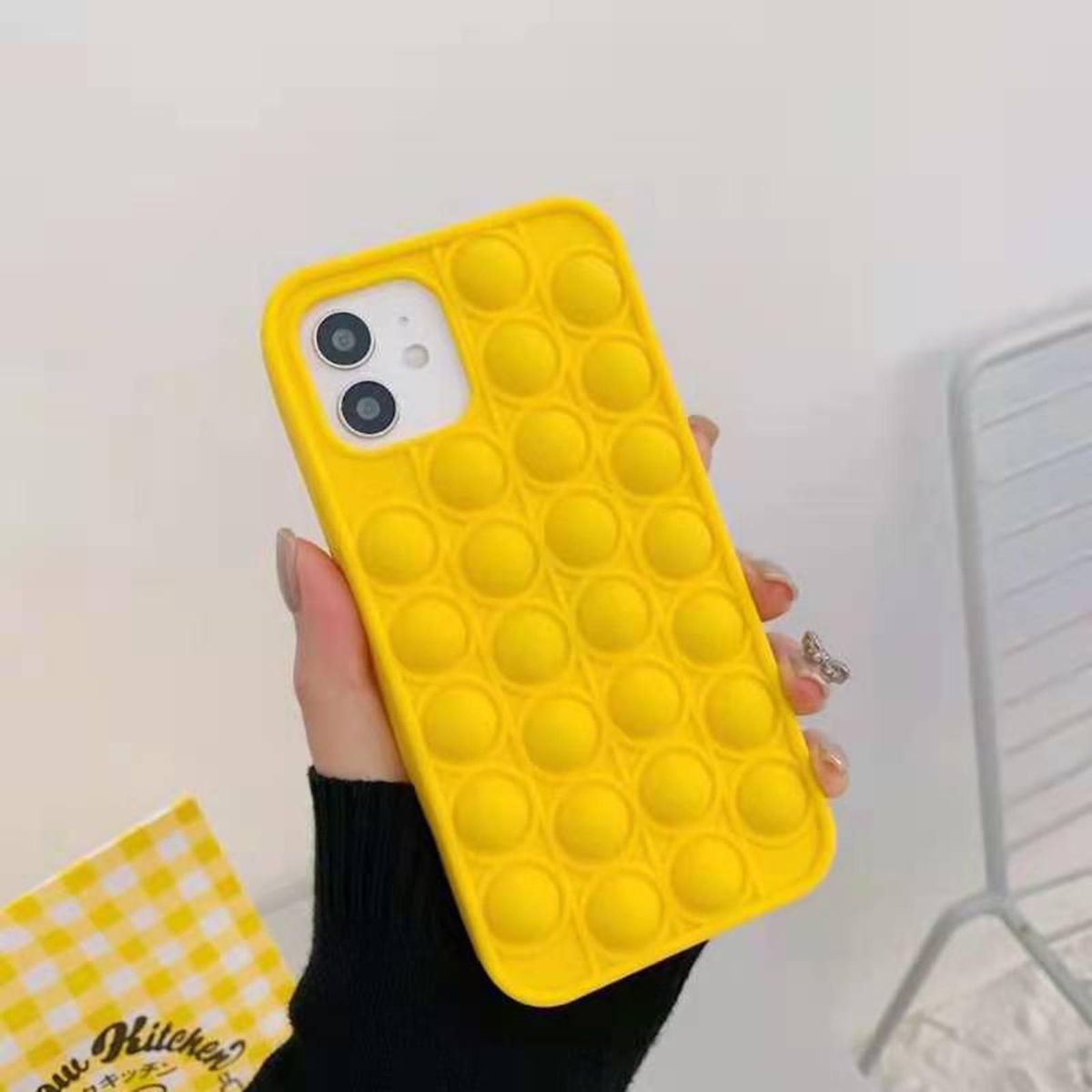 M-obile P-hone C-ase Replacement for I-phone12 Pro max 6.7'' Anti-drop Soft Silicone C-ase Cover Portable