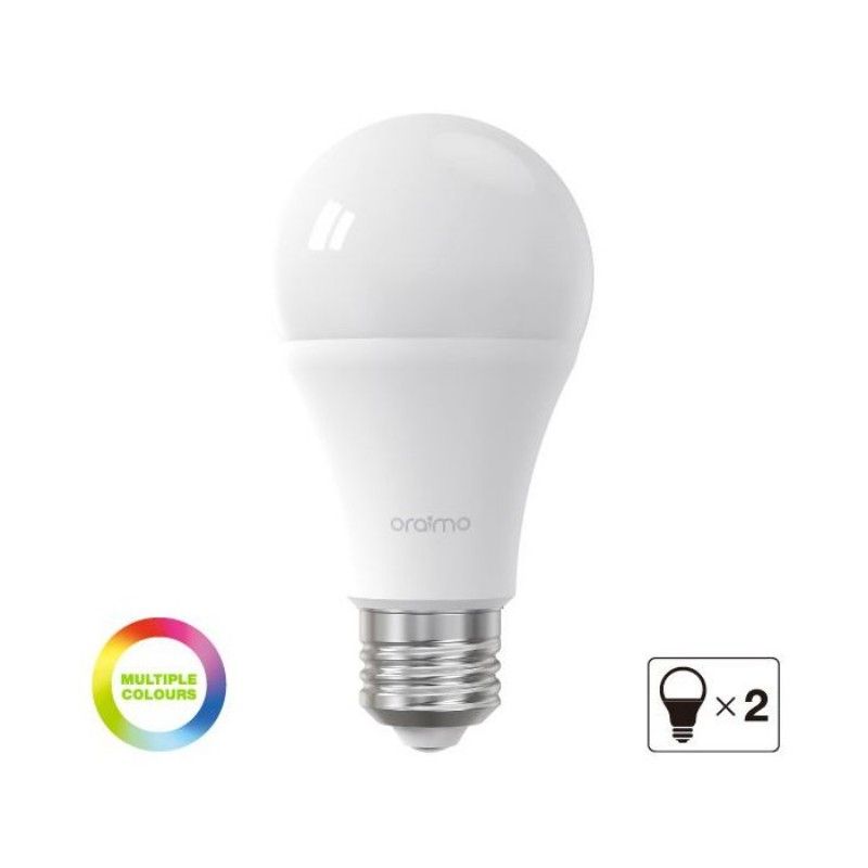 6 Colorful Multiple Flourescent Smart Light Bulbs