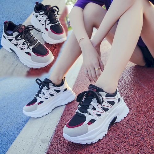 Women's Breathable Sneakers Casual Platform Women's Shoes