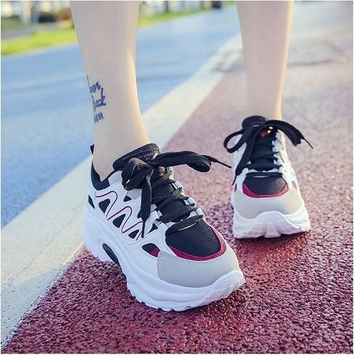 Women's Breathable Sneakers Casual Platform Women's Shoes