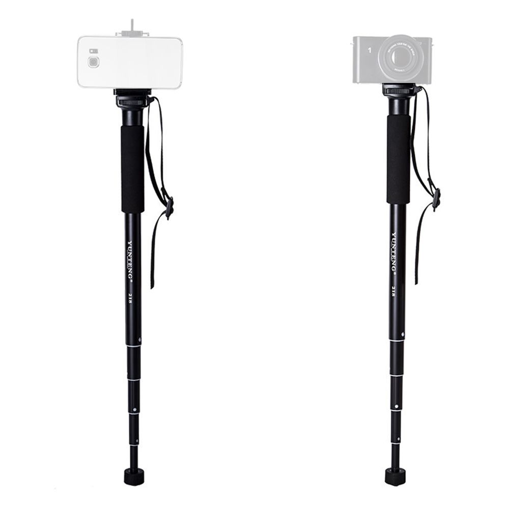 YUNTENG YT-218 Portable Photography Monopod Aluminum Alloy