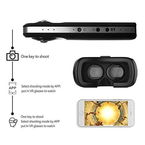 G601 Mobile Phone Panoramic Motion Sports 360 Degree Images Camera HD Panoramic Wide Angle Dual Recorded Dual Lens Motion Camera