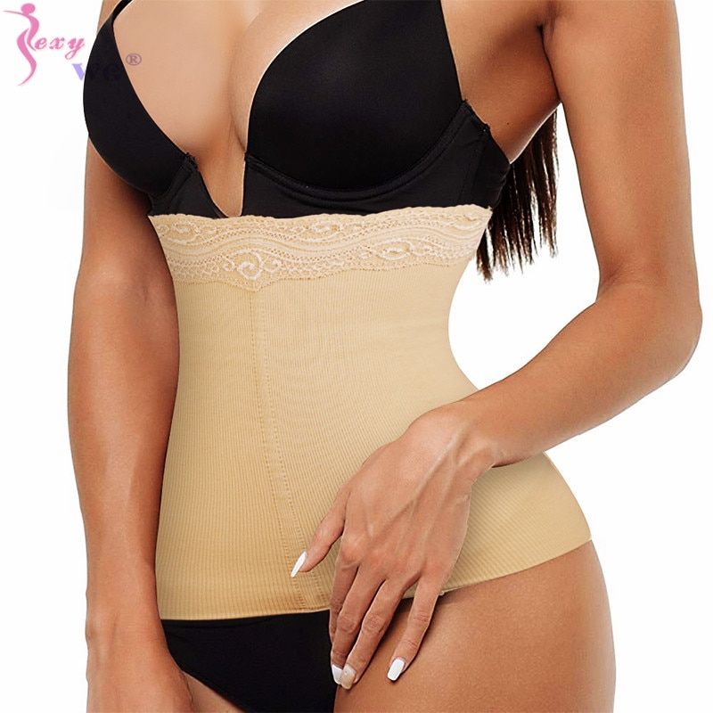 Ostpartum Recovery Belt Body Wraps Works For Tighten Loose Skin Seamless Postpartum Belly Band Wrap Underwear Recovery(#Black)