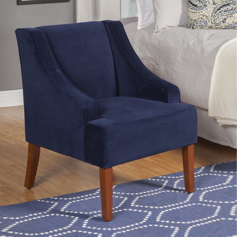 Fufore Swoop Armchair - Ink Navy Delivery Within(Lagos And Port-Harcourt Only)