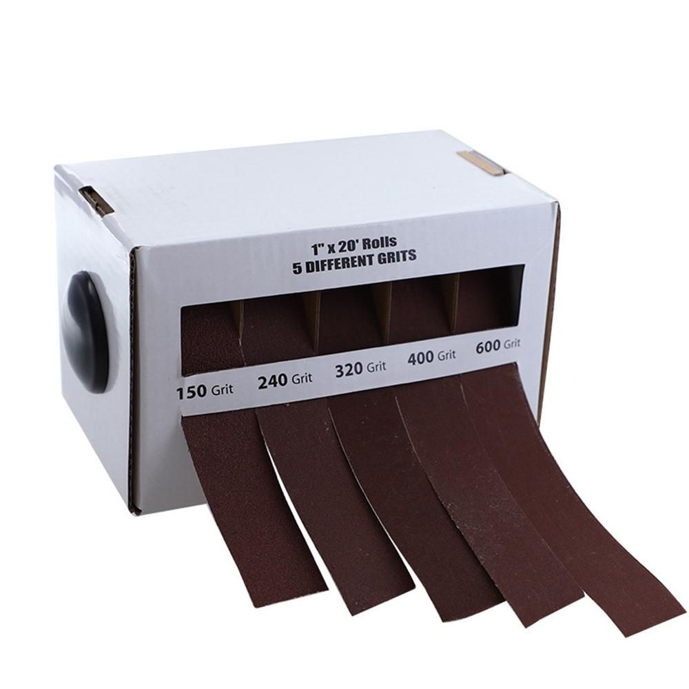 Sandpaper 25mmx6M Dry Grinding Emery Sanding Belt Drawable
