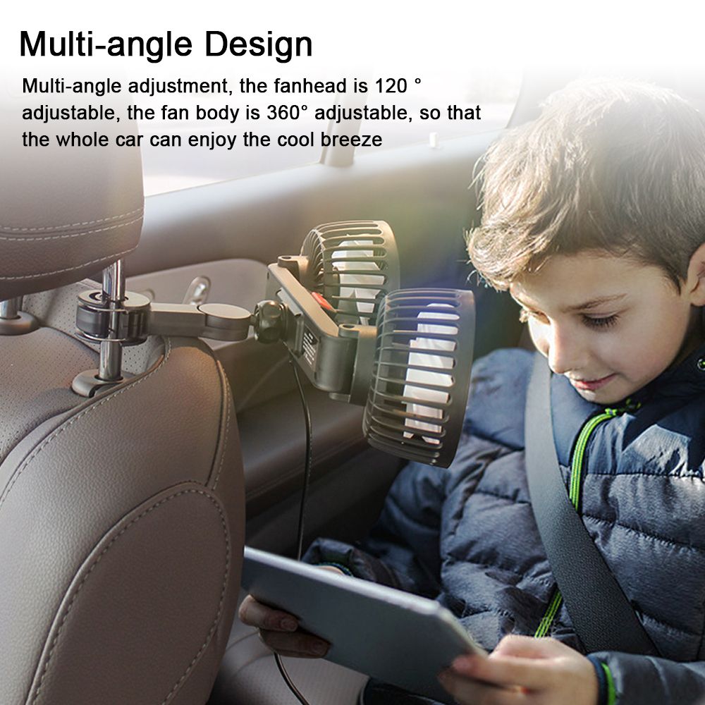 Car Seatback Cooling Fan