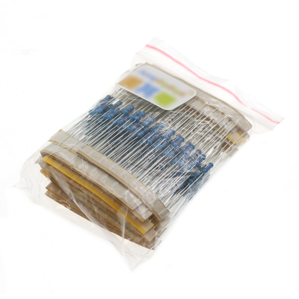 300PCS 1/4W 1% Carbon Film Resistors Kit 10 To 1M Ohm 30