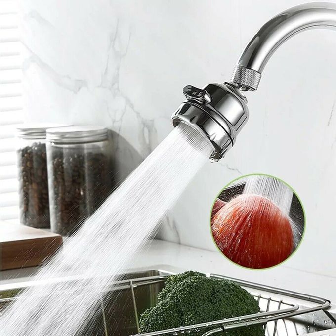 Universal 360° Rotating Faucet Movable Tap 3-mode Spray